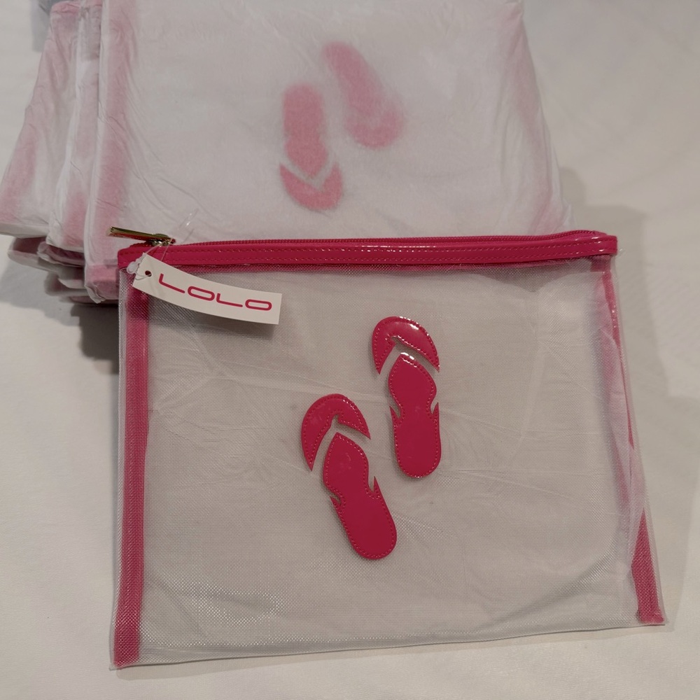 LOLO Watch Hill flip flop mesh bag